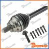 Demi-Arbre de Transmission gauche pour VW | NPW-VW-063, AU445L